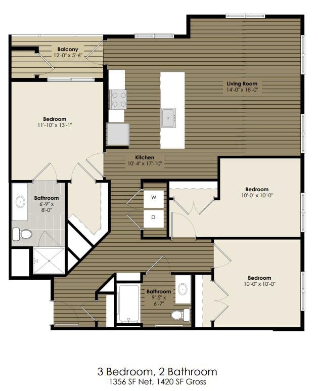 3 Bedroom - Shakespeare